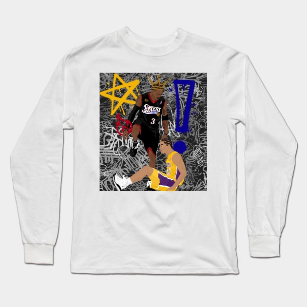 The Step Over Long Sleeve T-Shirt by SteveMartzArt